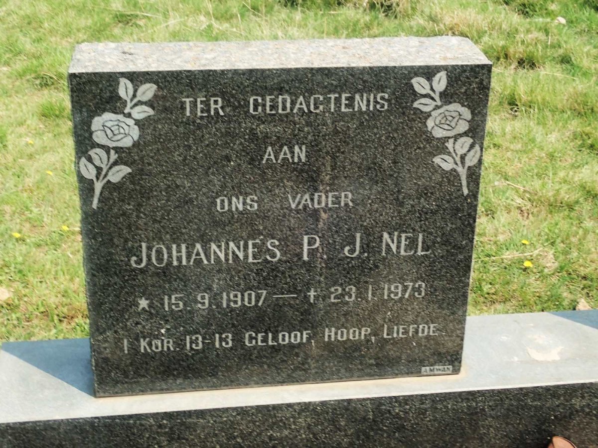 NEL Johannes P.J. 1907-1973