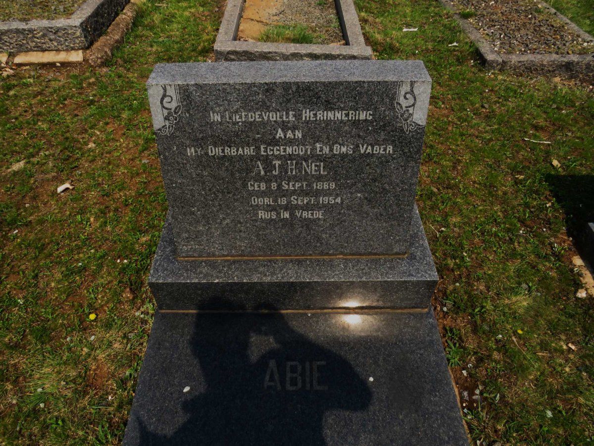 NEL A.J.H. 1889-1954