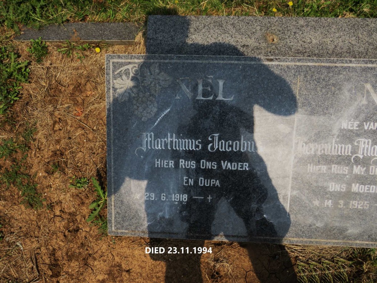 NEL Marthinus Jacobus 1918-1994