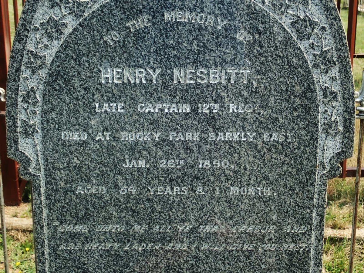 NESBITT Henry -1890