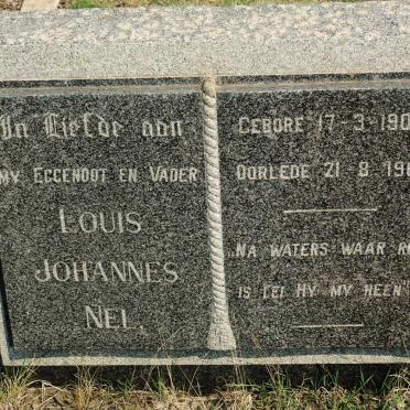 NEL Louis Johannes 1900-1967