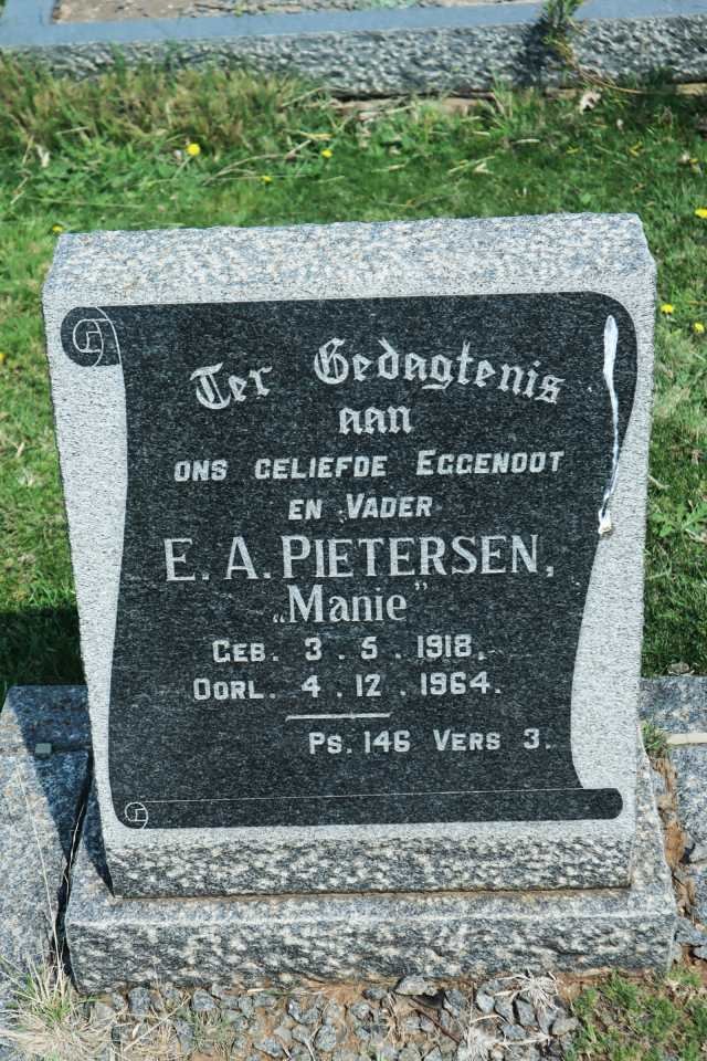 PIETERSEN E.A. 1918-1964