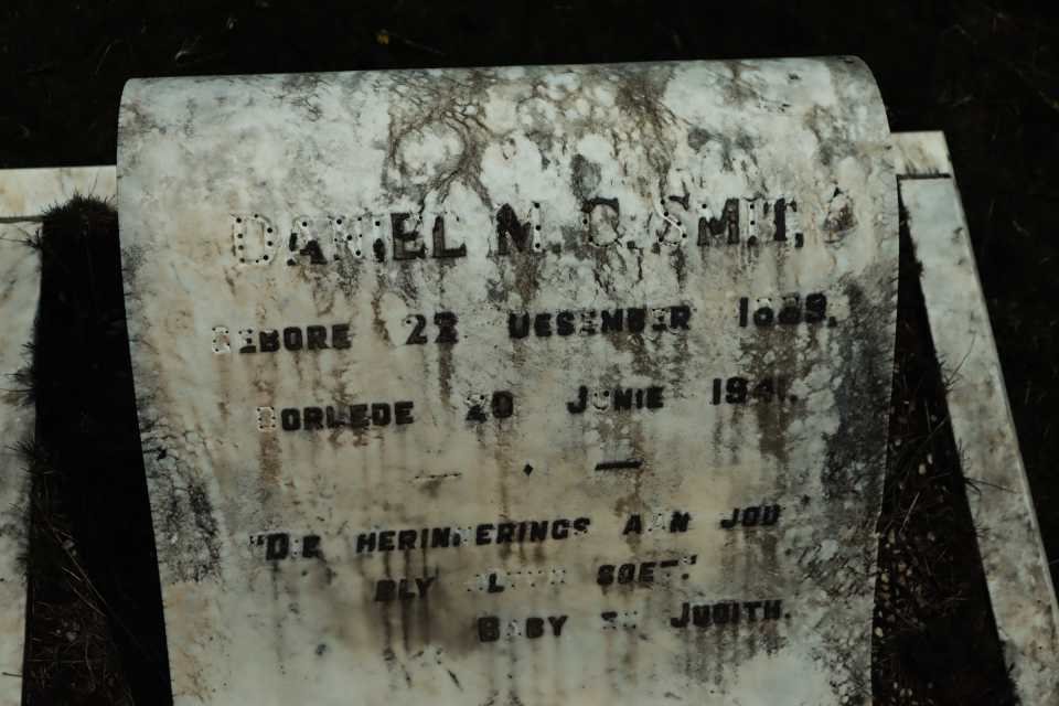 SMIT Daniel M.C. 18?9-1941