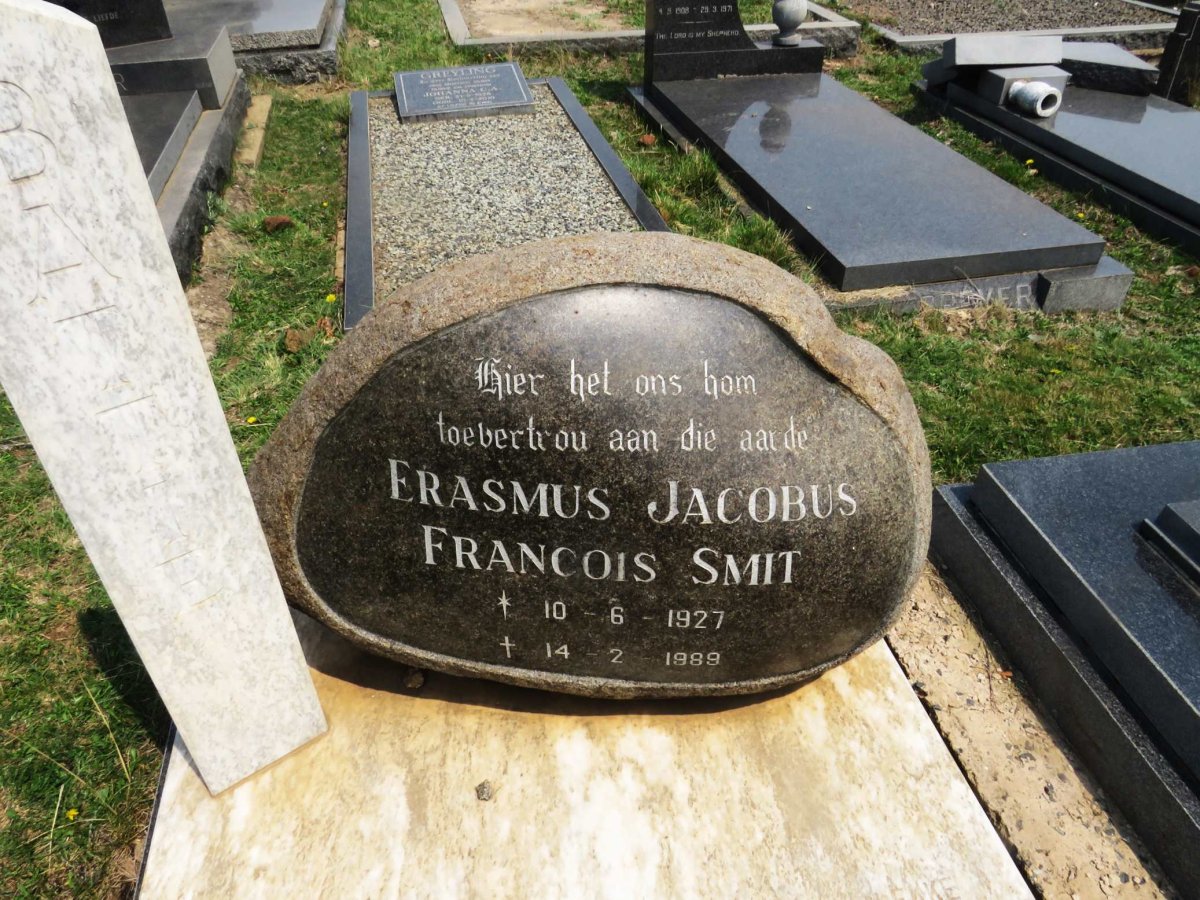 SMIT Erasmus Jacobus Francois 1927-1989