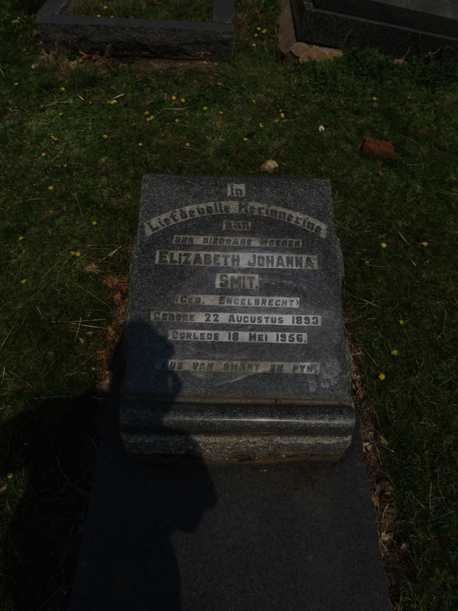 SMIT Elizabeth Johanna nee ENGELBRECHT 1893-1956