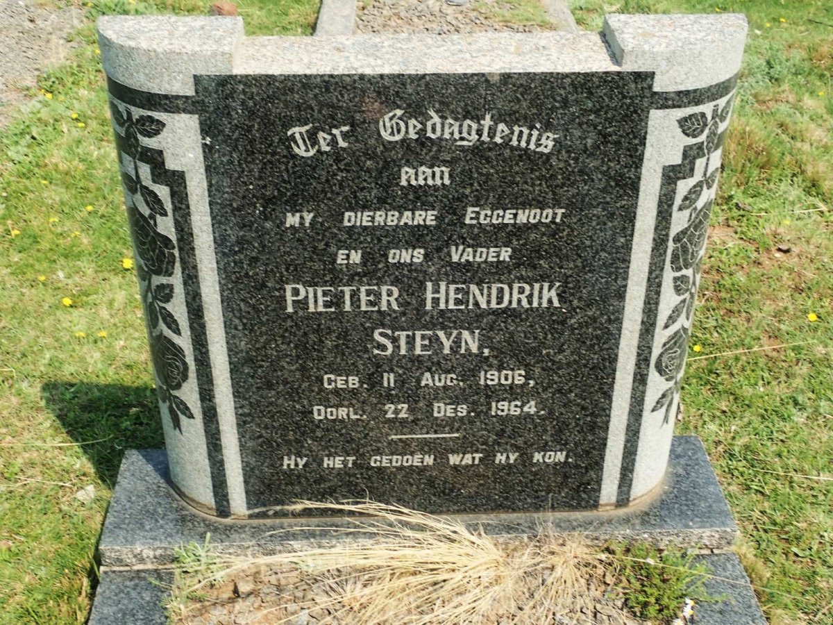 STEYN Pieter Hendrik 1906-1964