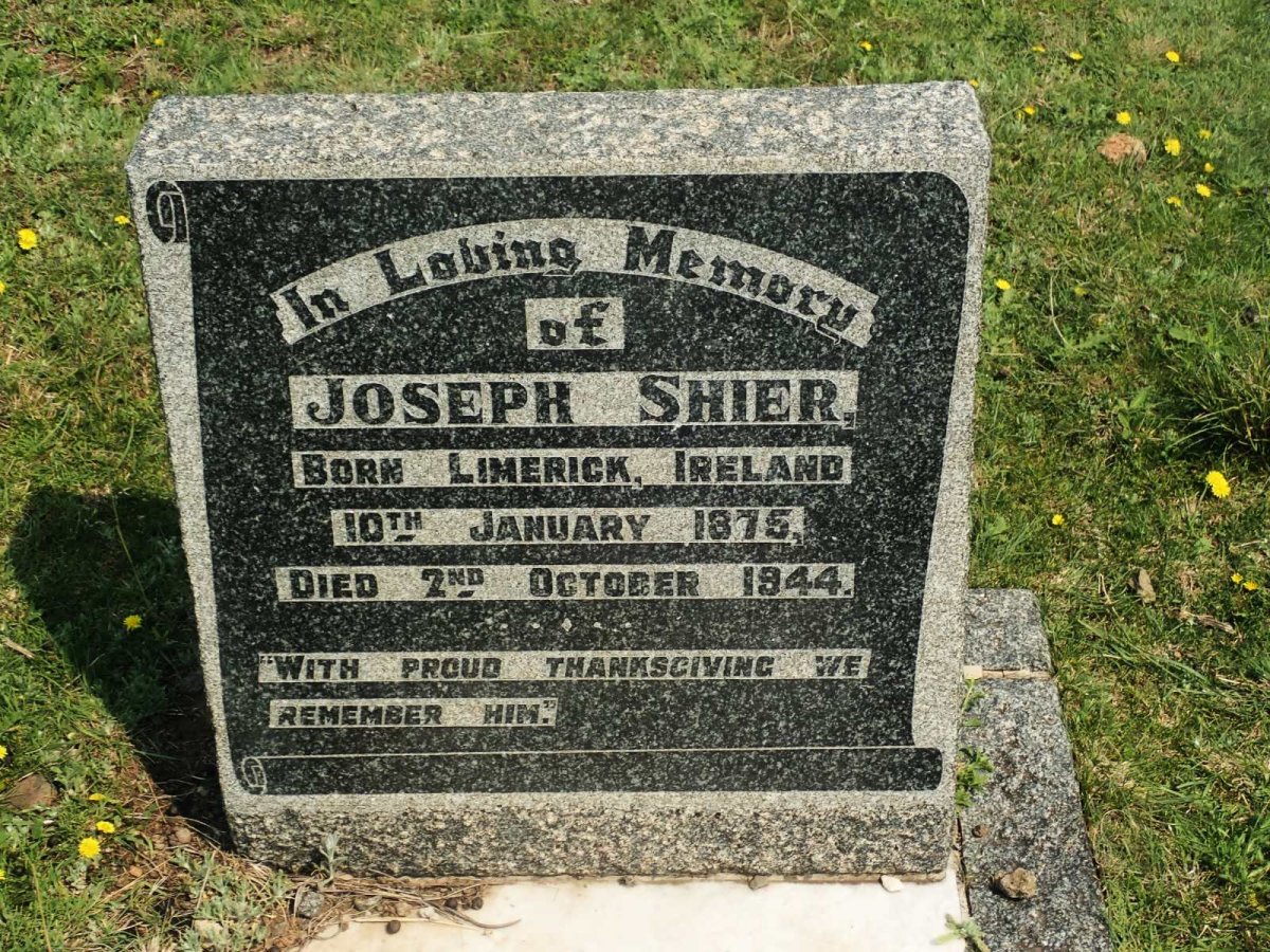 SHIER Joseph 1875-1944