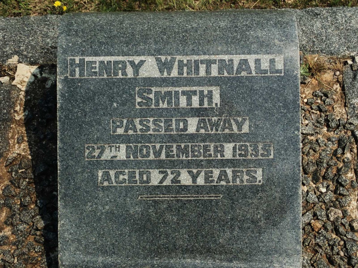 SMITH Henry Whitnall -1935