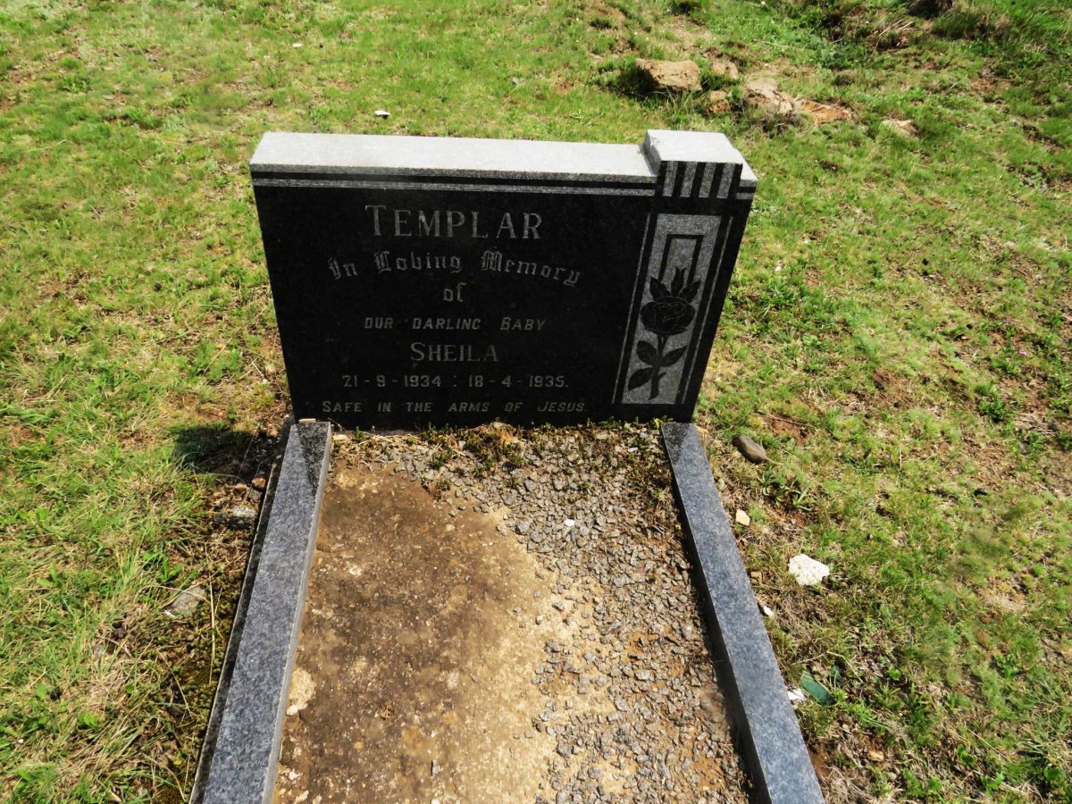 TEMPLAR Sheila 1934-1935