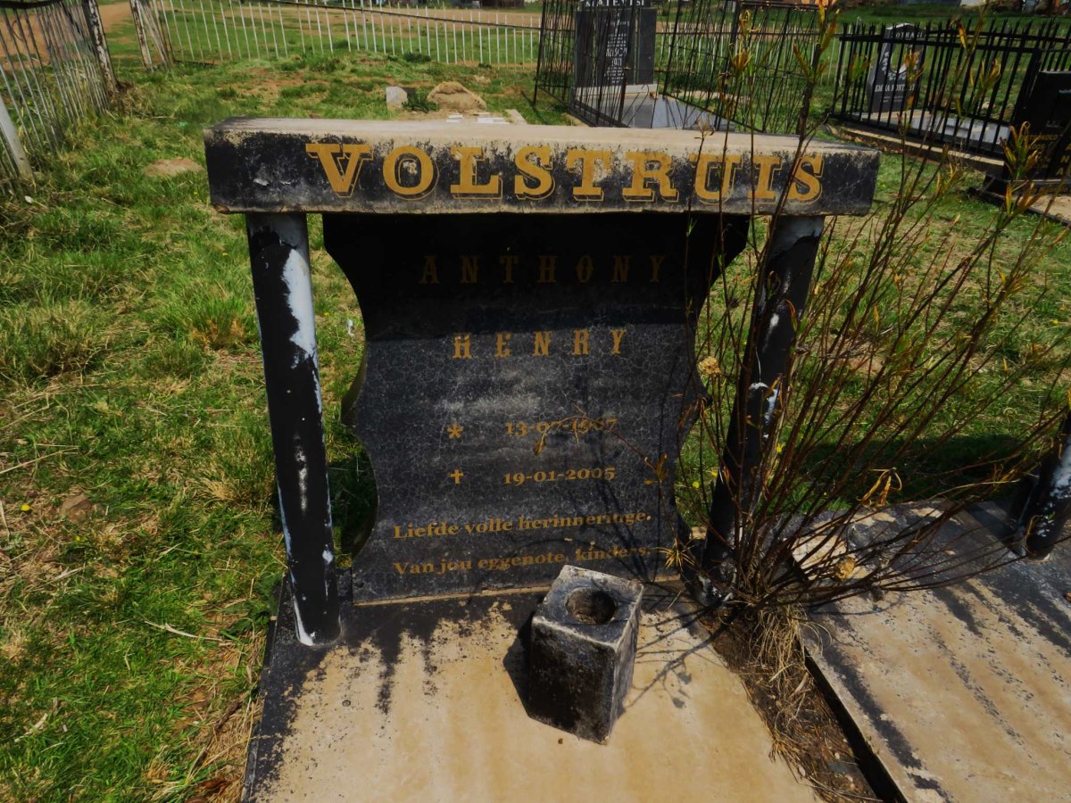 VOLSTRUIS Henry 1967-2005