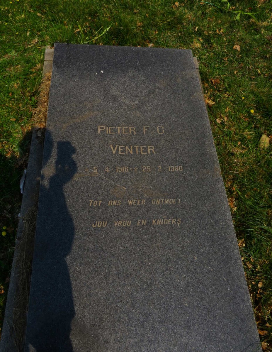 VENTER Pieter F.G. 1918-1980