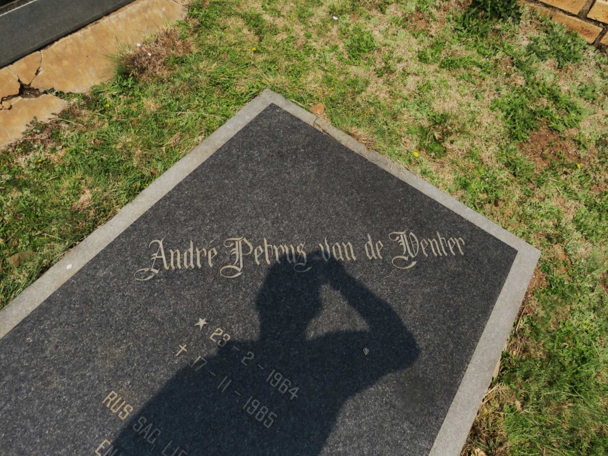 VENTER Andre Petrus, van de 1964-1985