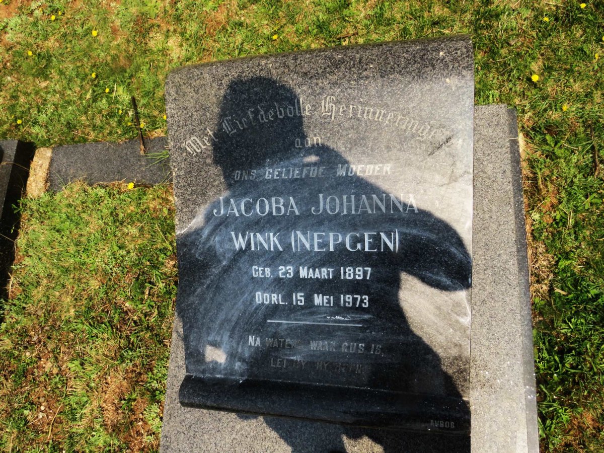 WINK Jacoba Johanna nee NEPGEN 1897-1973