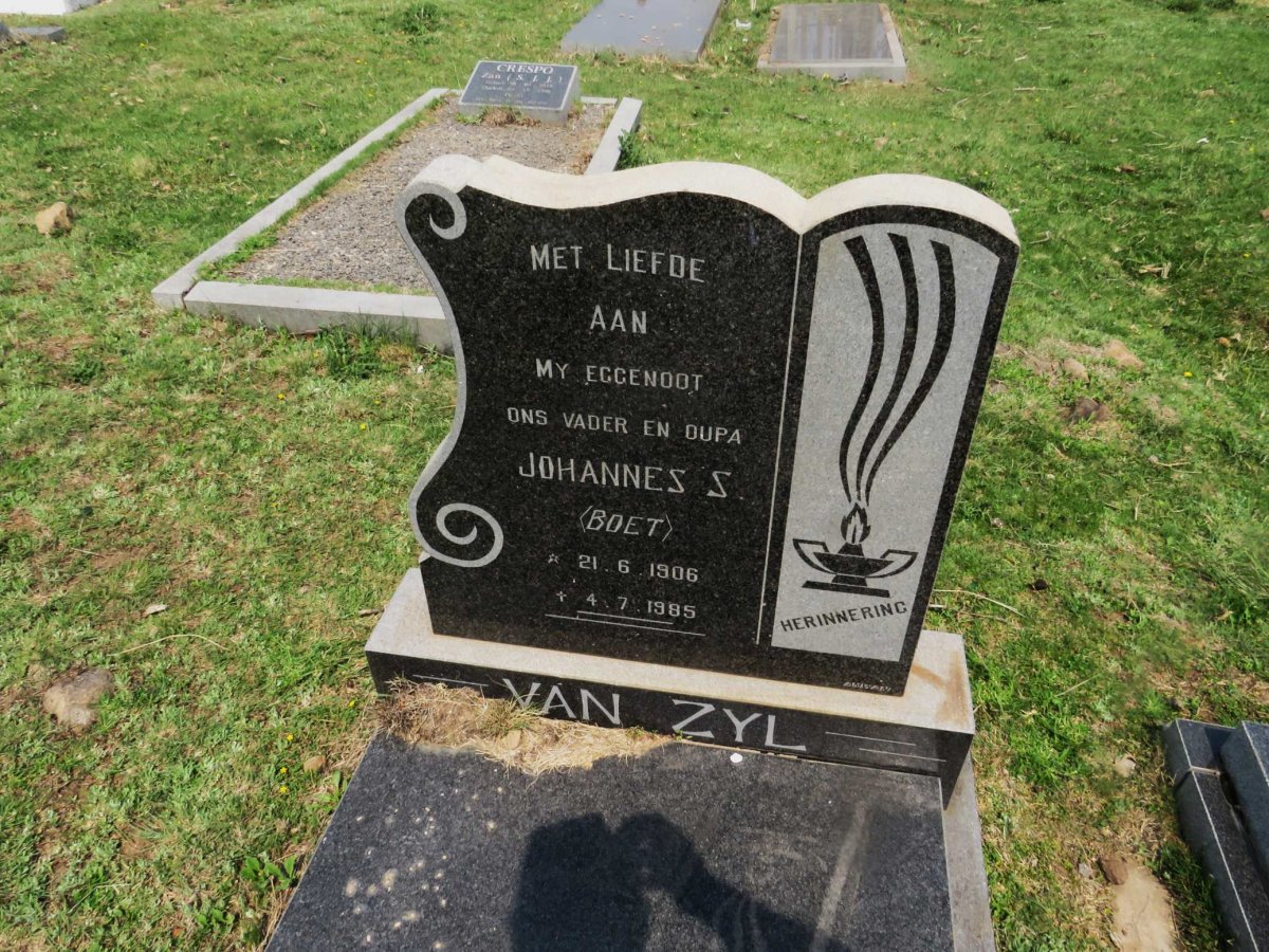 ZYL Johannes S., van 1906-1985