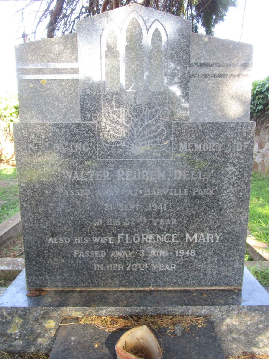 DELL Walter Reuben -1941 &amp; Florence Mary -1948