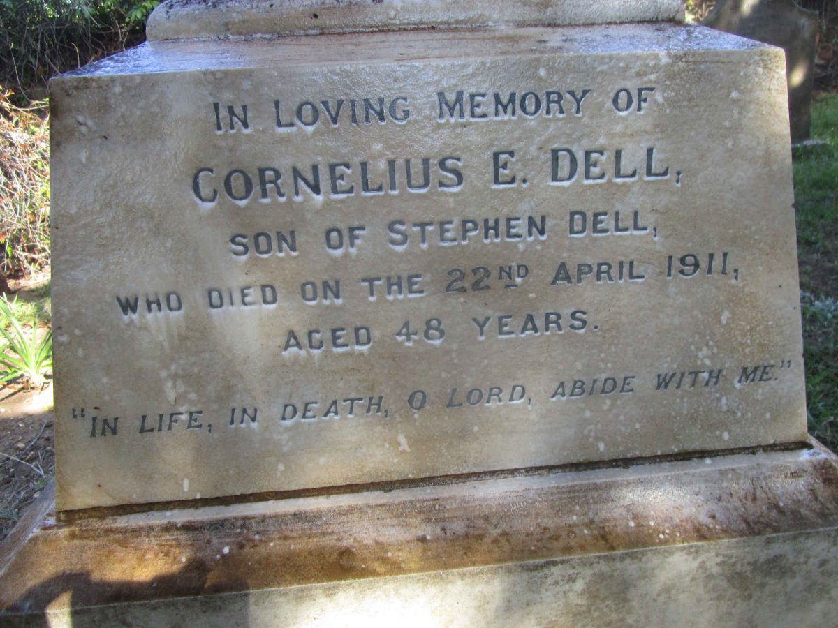 DELL Cornelius E. -1911