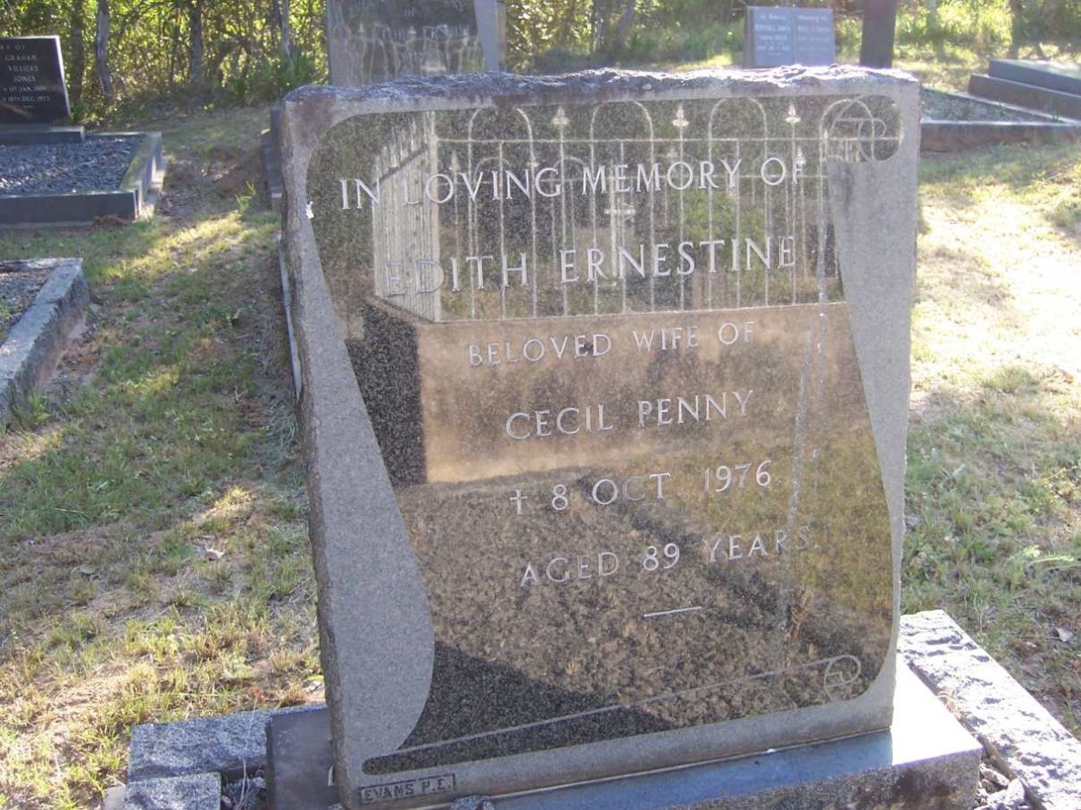 PENNY Edith Ernestine -1976