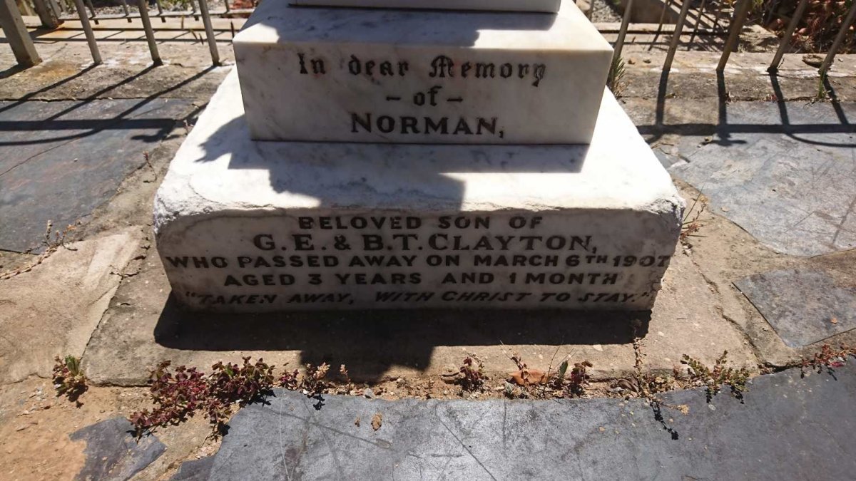 CLAYTON Norman -1907