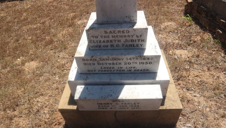 FARLEY Henry G. 1844-1931 &amp; Elizabeth Judith 1841-1930 