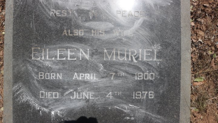 JONES Edward John Morse 1889-1969 &amp; Eileen Muriel 1900-1976