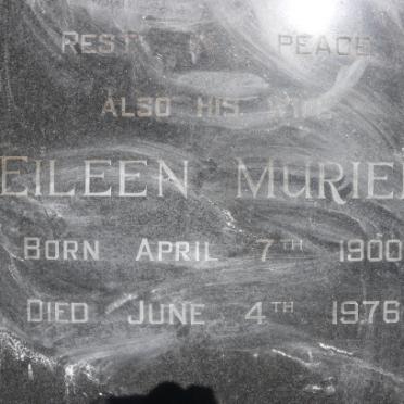 JONES Edward John Morse 1889-1969 &amp; Eileen Muriel 1900-1976