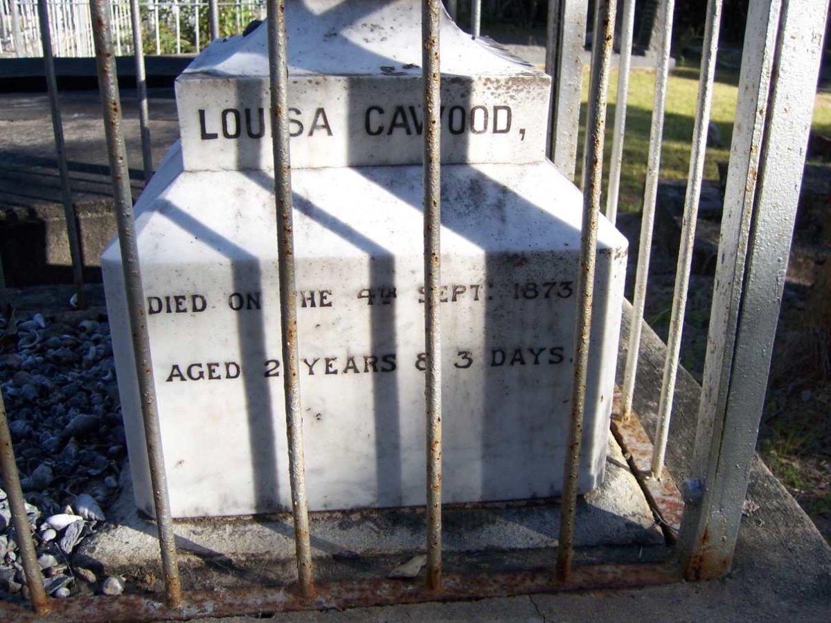 CLAYTON Louisa Cawood -1873