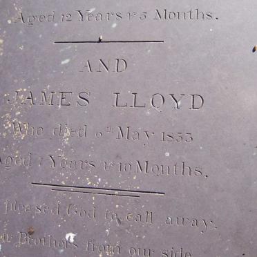 LLOYD James -1833