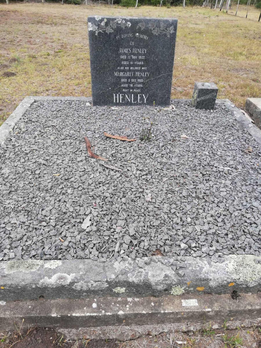 HENLEY James -1922 &amp; Margaret -1953