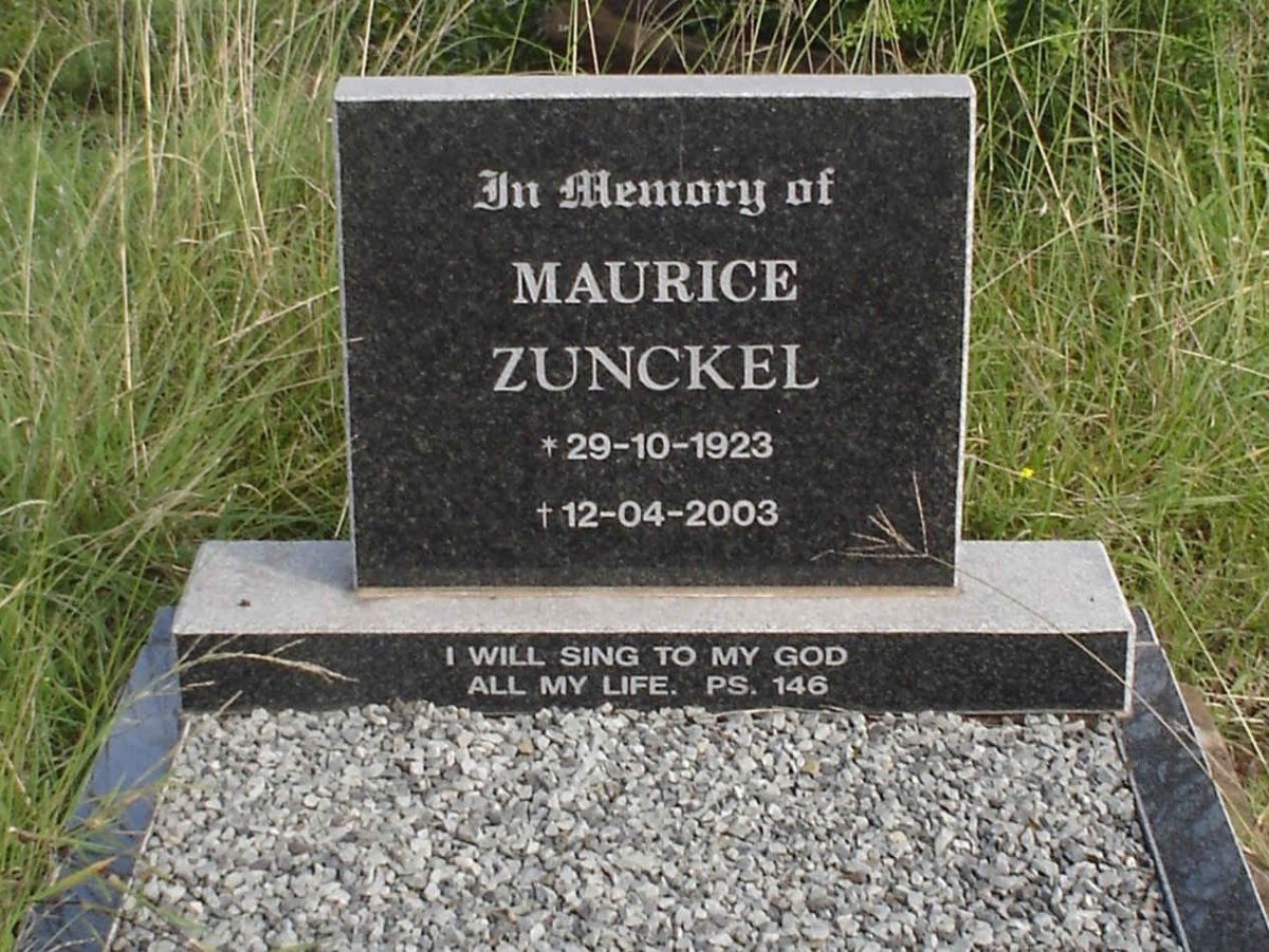 ZUNCKEL Maurice 1923-2003