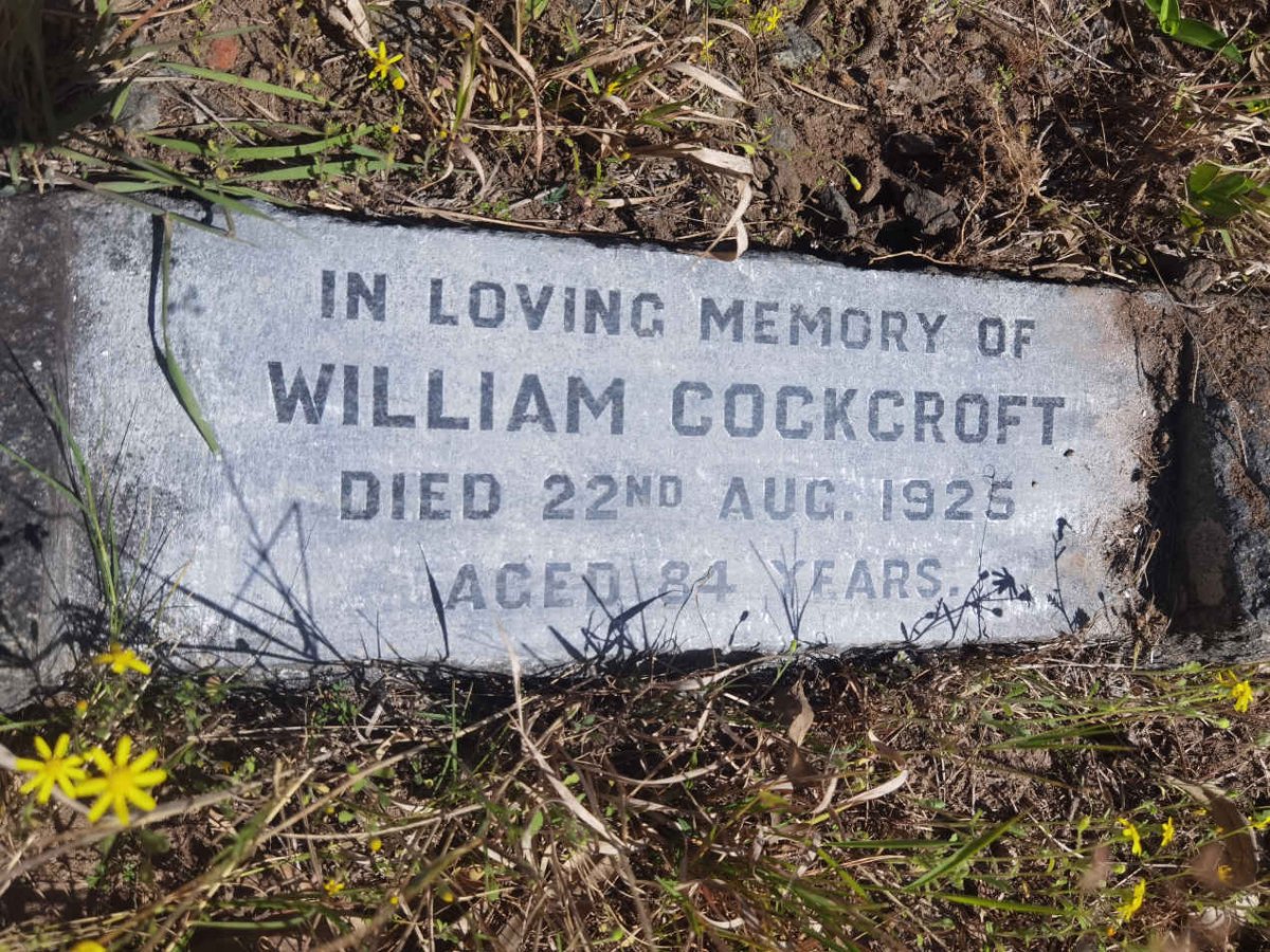 COCKCROFT William -1925