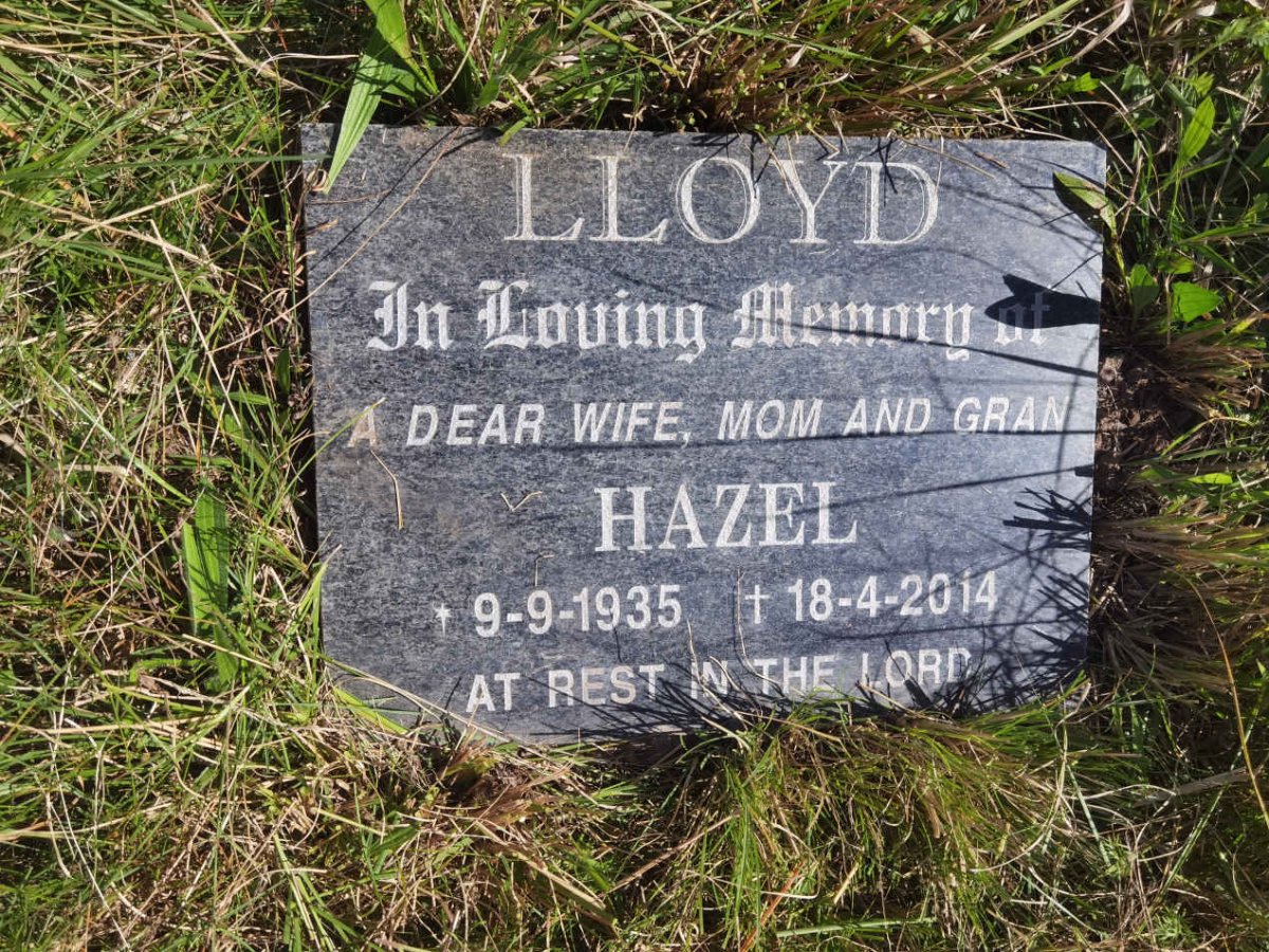 LLOYD Hazel 1935-2014