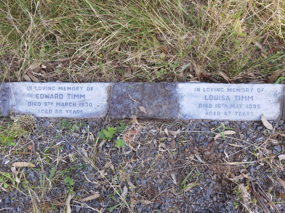 TIMM Edward -1930 & Louisa -1895