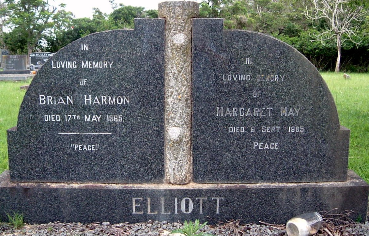 ELLIOTT Brian Harmon -1965 &amp; Margaret May -1985