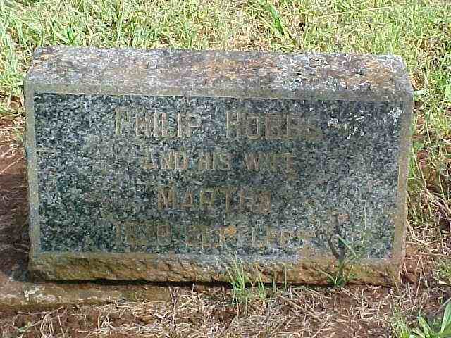 HOBBS Philip &amp; Martha