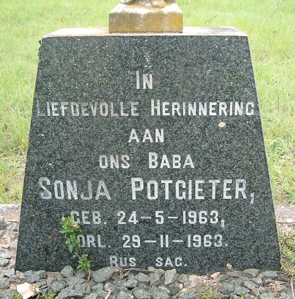POTGIETER Sonja 1963-1963