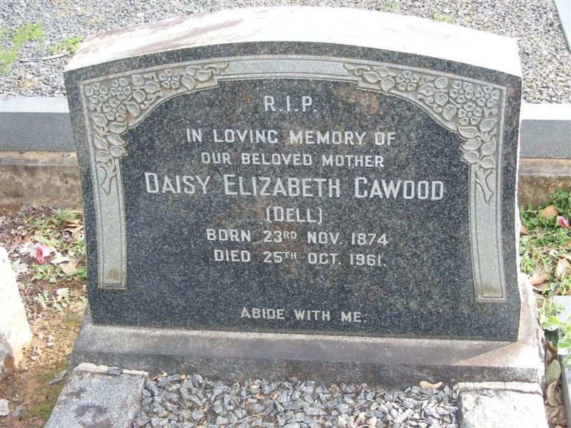 CAWOOD Daisy Elizabeth nee DELL 1874-1961