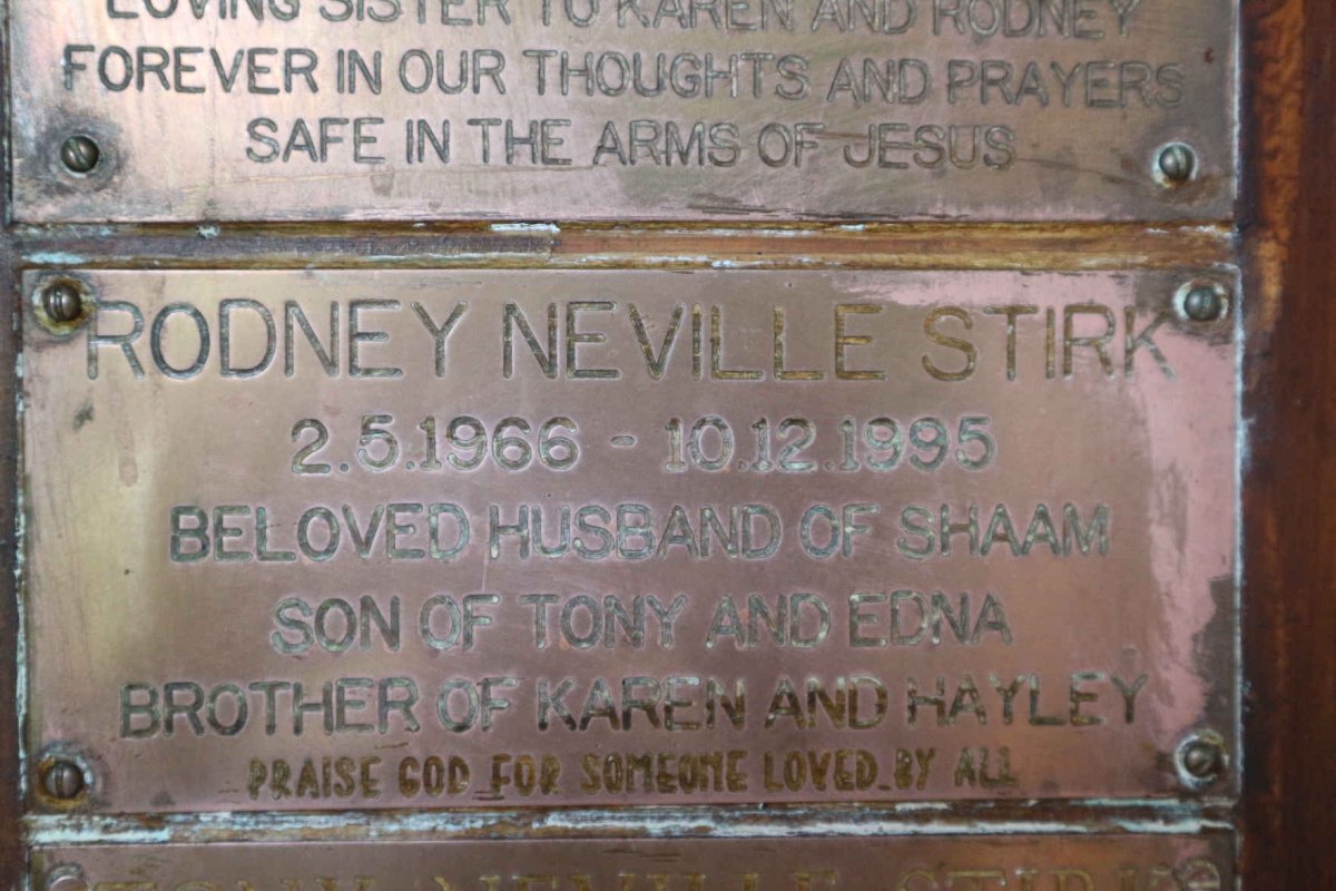STIRK Rodney Neville 1966-1995