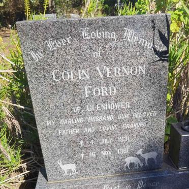 FORD Colin Vernon 1931-1991