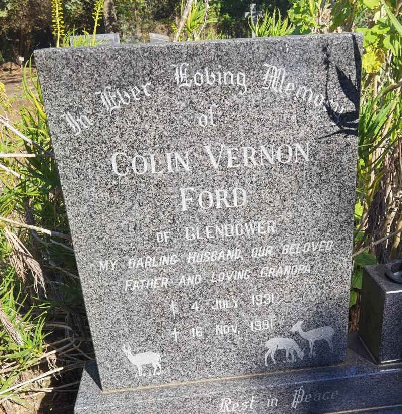 FORD Colin Vernon 1931-1991