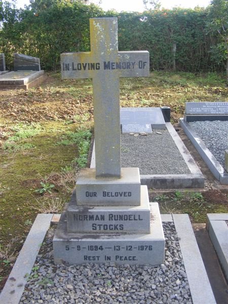 STOCKS Norman Rundell 1894-1976