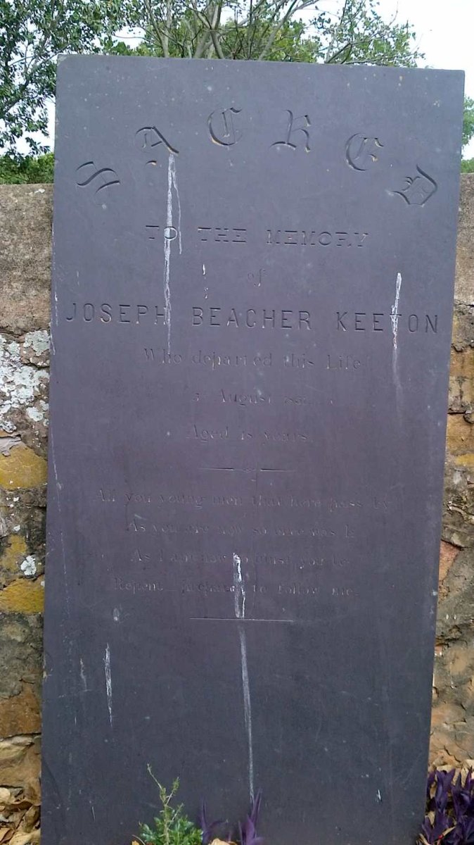 KEETON Joseph Beacher -1851