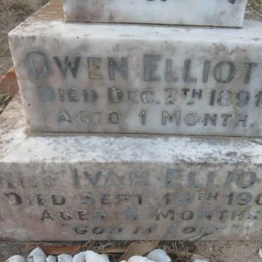 ELLIOTT Owen -1891 :: ELLIOTT Ivah -1906