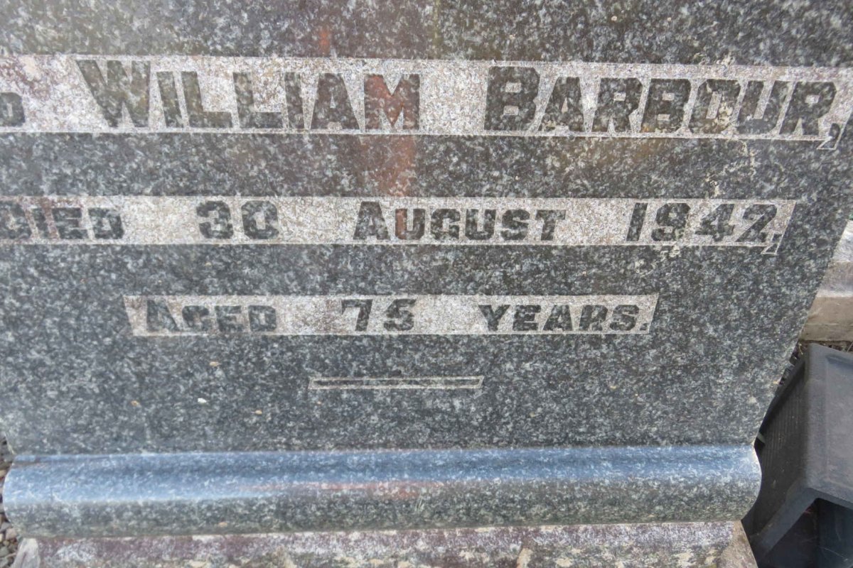 BARBOUR William -1942 &amp; Mary Jane -1931