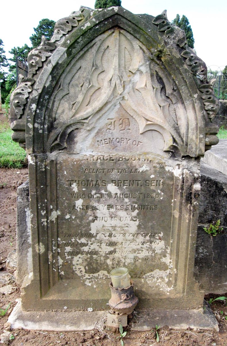 BOOTH Grace, formerly BRENT, née ELLIOTT -1880
