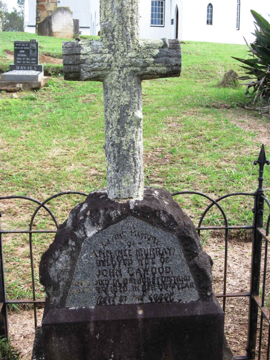 CAWOOD Ann nee MURRAY -1876