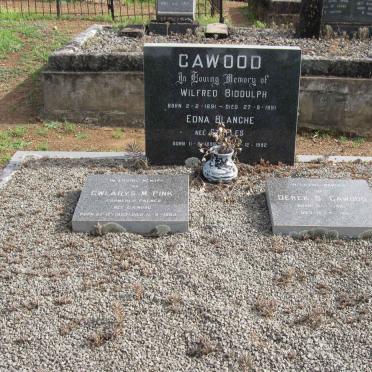 CAWOOD Wilfred Biddulph 1891-1951 &amp; Edna Blanche STAPLES 1896-1992