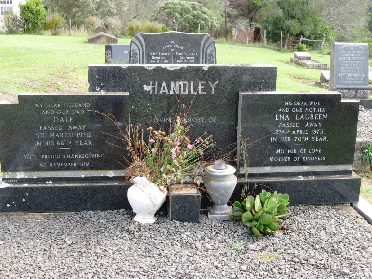 HANDLEY Dale -1970 &amp; Ena Laureen -1975