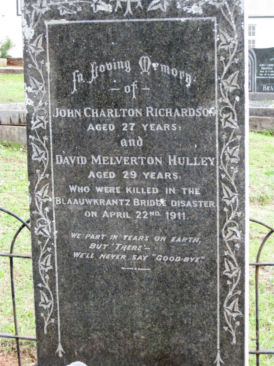 RICHARDSON John Charlton -1911 :: HULLEY David Melverton -1911