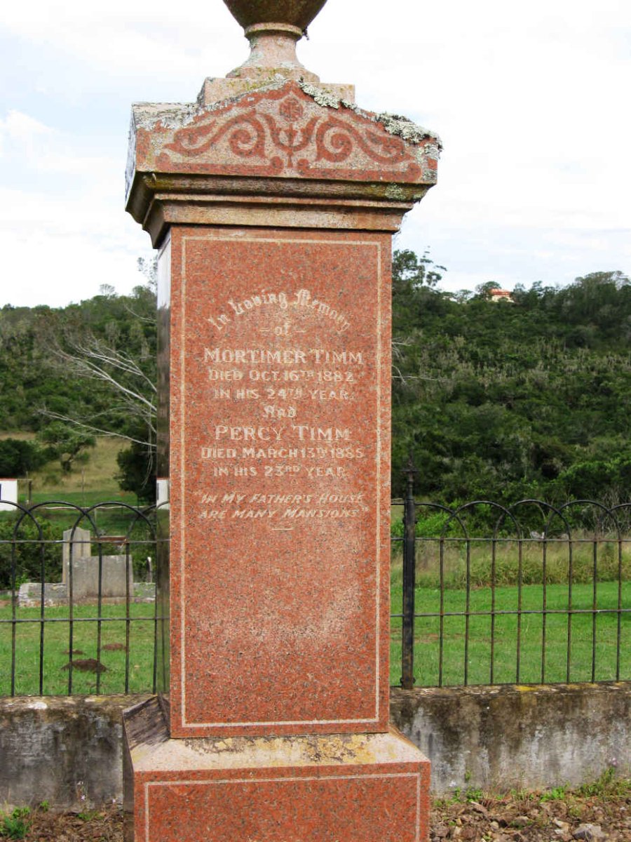 TIMM Mortimer -1882 :: TIMM Percy -1885