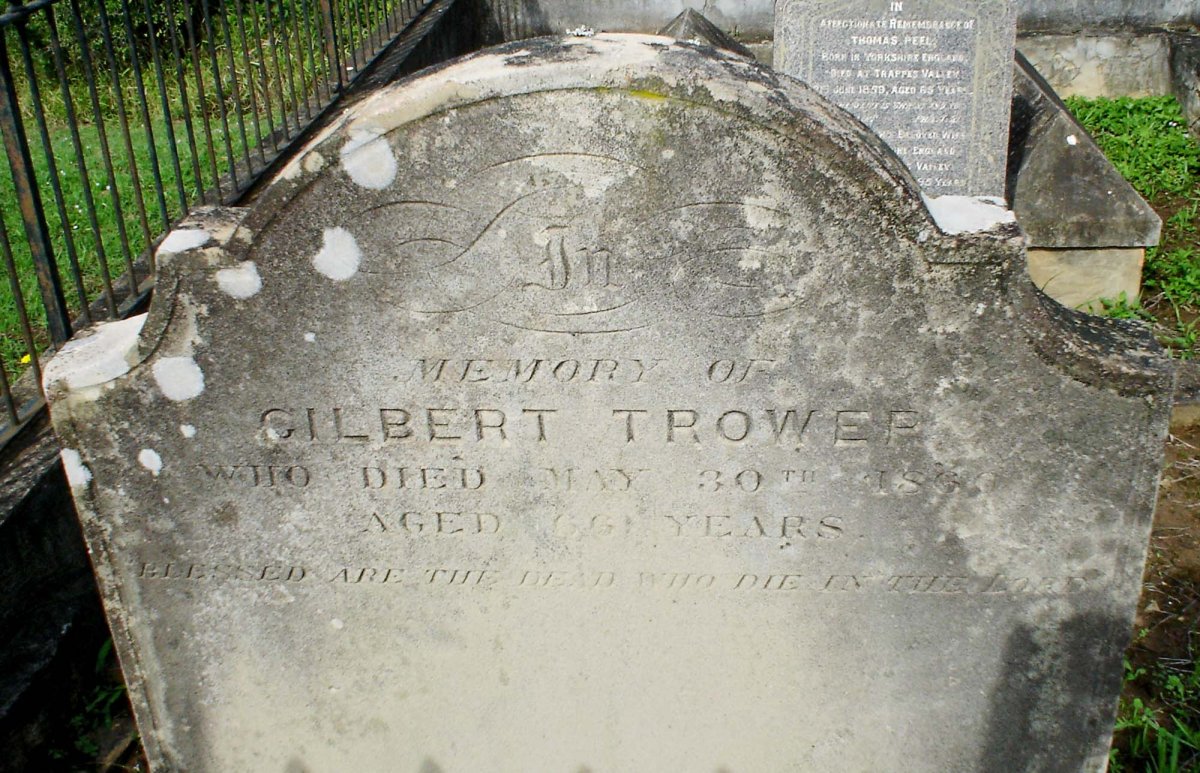 TROWER Gilbert -1860